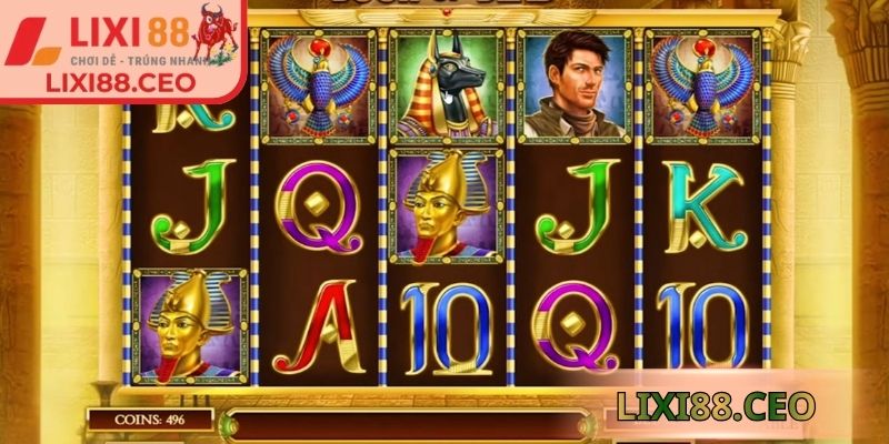 Cốt truyện nổ hũ lấy cảm hứng từ nền văn minh Ai Cập cổ