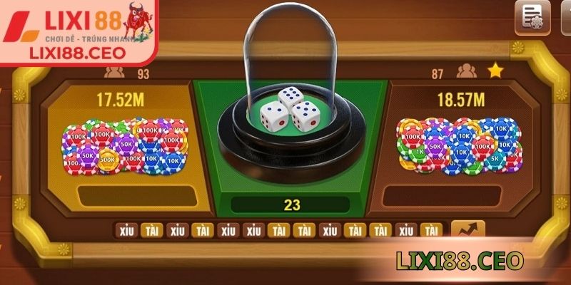 Tài xỉu Lixi88 xác định kết quả chính xác theo quy tắc chuẩn